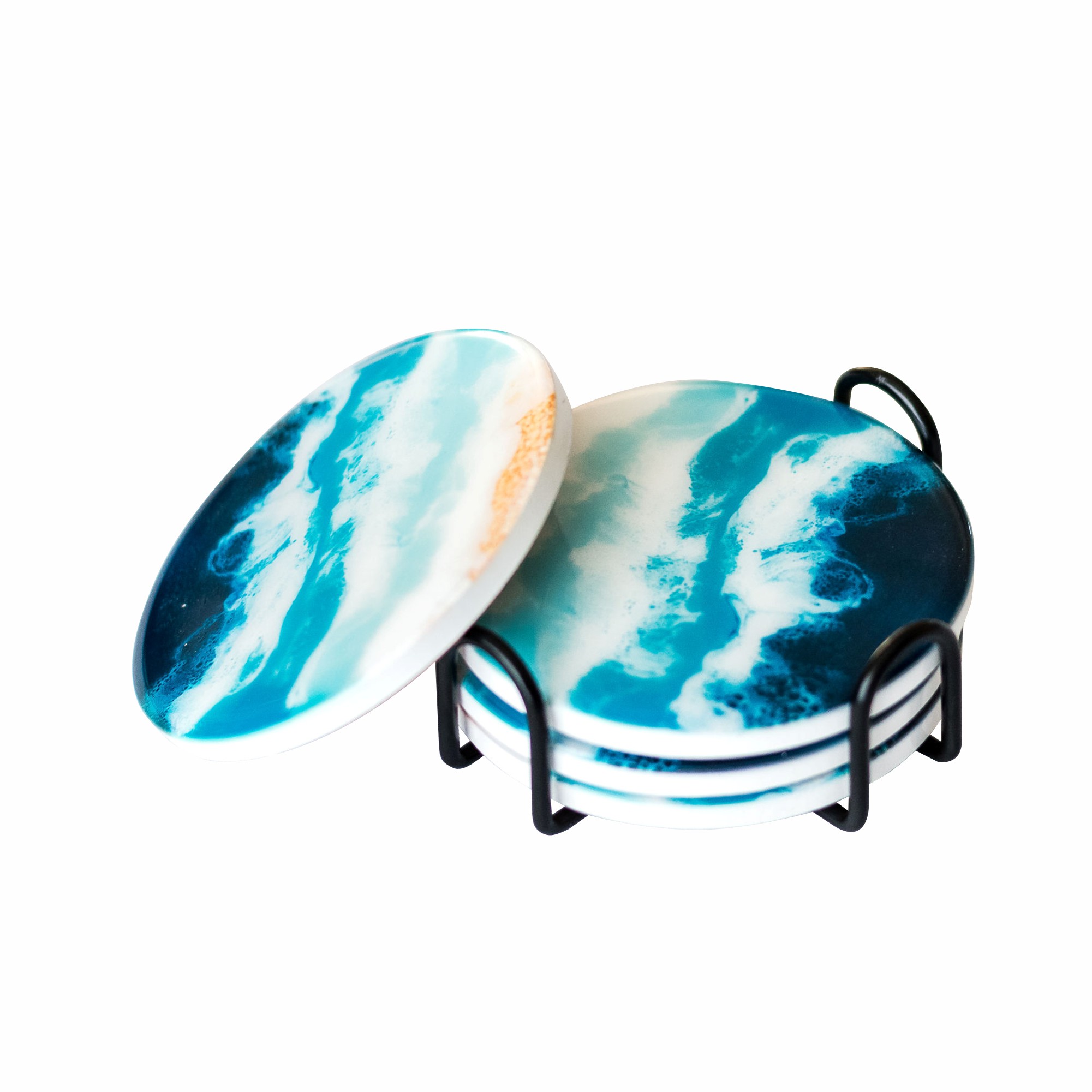 Ceramic Resin Coasters